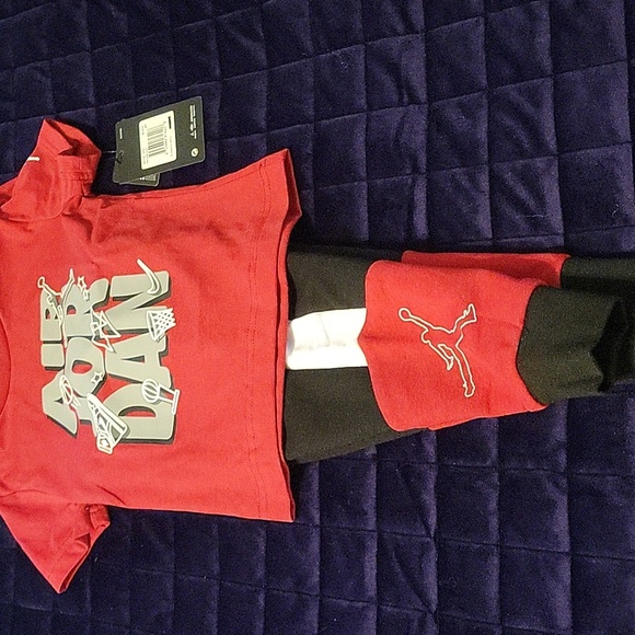 Air Jordan Red and Black Toddler Outfit 2T NWT - Picture 11 of 11